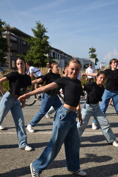 Een foto van 2023, Flashmob Dance4Kids