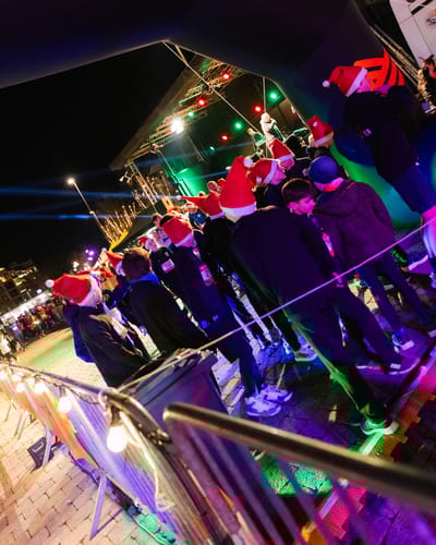 Een foto van 2025, Santa Run