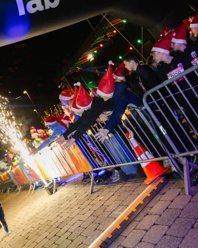 Een foto van 2025, Santa Run