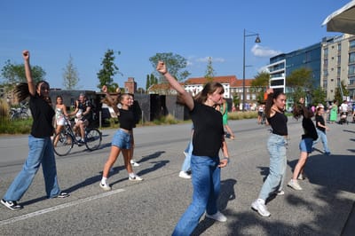 Een foto van Overige Acties Flashmob Dance4Kids