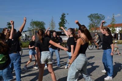 Een foto van Overige Acties Flashmob Dance4Kids