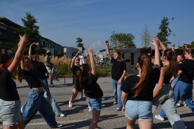 Een foto van Overige Acties Flashmob Dance4Kids