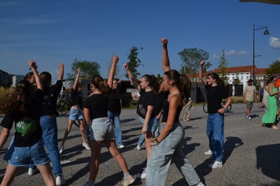 Een foto van Overige Acties Flashmob Dance4Kids