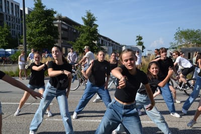 Een foto van Overige Acties Flashmob Dance4Kids