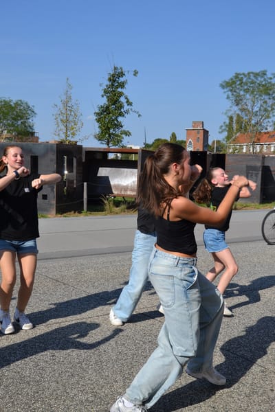 Een foto van Overige Acties Flashmob Dance4Kids