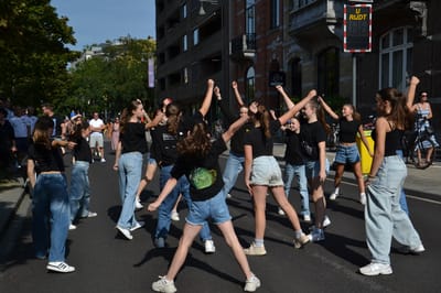 Een foto van Overige Acties Flashmob Dance4Kids