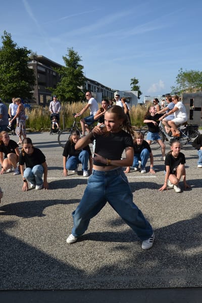 Een foto van Overige Acties Flashmob Dance4Kids