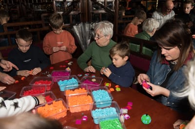 Een foto van Overige Acties Lego kerstballen