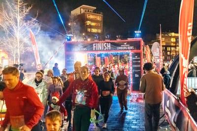 Een foto van Santa Run 2024