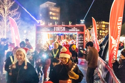 Een foto van Santa Run 2024