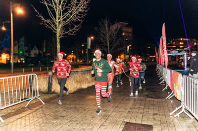 Een foto van Santa Run 2024