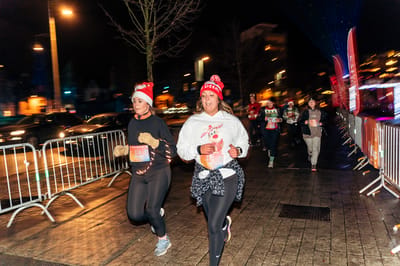 Een foto van Santa Run 2024