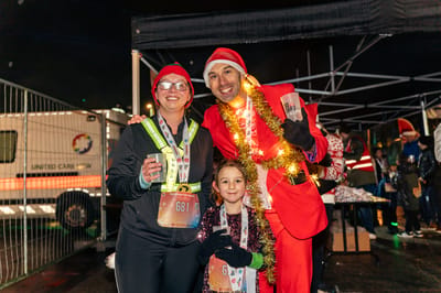 Een foto van Santa Run 2024