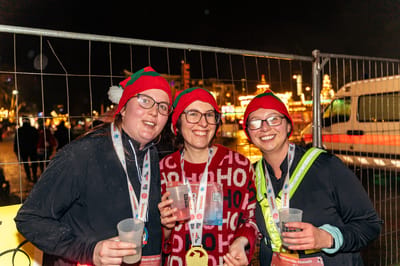Een foto van Santa Run 2024
