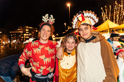 Een foto van Santa Run 2024