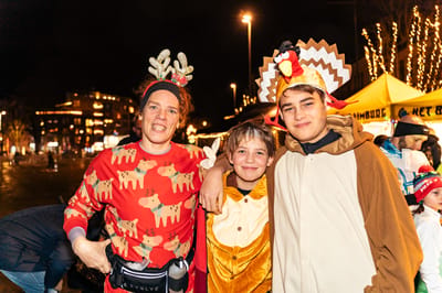 Een foto van Santa Run 2024