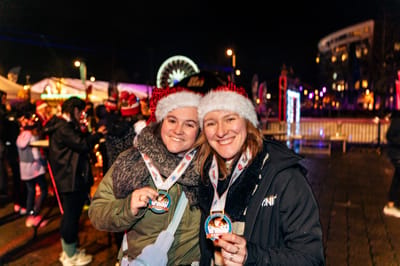 Een foto van Santa Run 2024