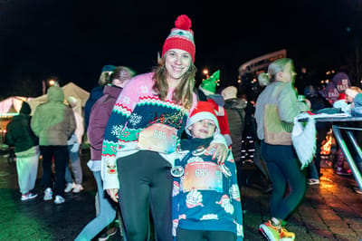 Een foto van Santa Run 2024