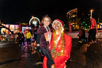 Een foto van Santa Run 2024