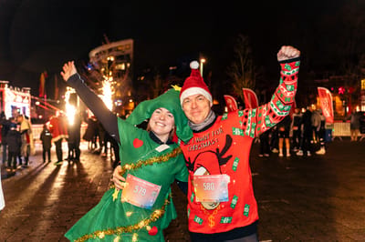 Een foto van Santa Run 2024
