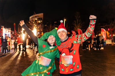 Een foto van Santa Run 2024
