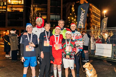 Een foto van Santa Run 2024