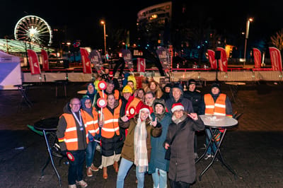Een foto van Santa Run 2024