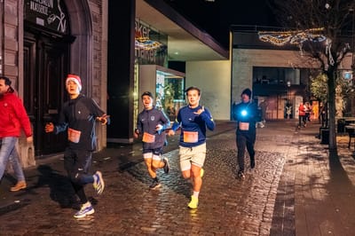 Een foto van Santa Run 2024
