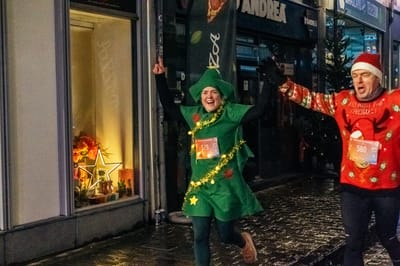 Een foto van Santa Run 2024