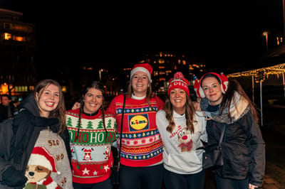 Een foto van Santa Run 2024