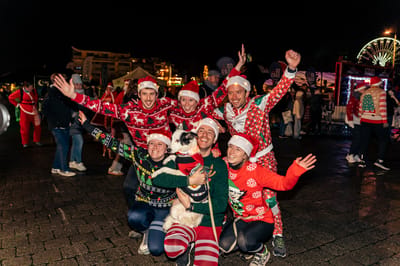Een foto van Santa Run 2024