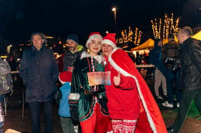 Een foto van Santa Run 2024