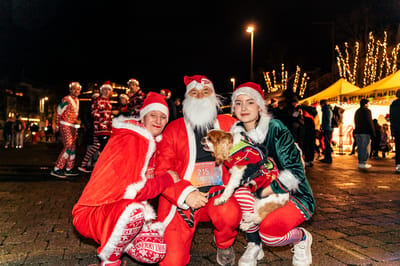 Een foto van Santa Run 2024