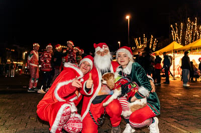 Een foto van Santa Run 2024