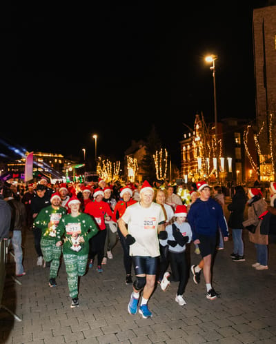Een foto van Santa Run 2025