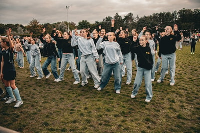 Dansende kinderen