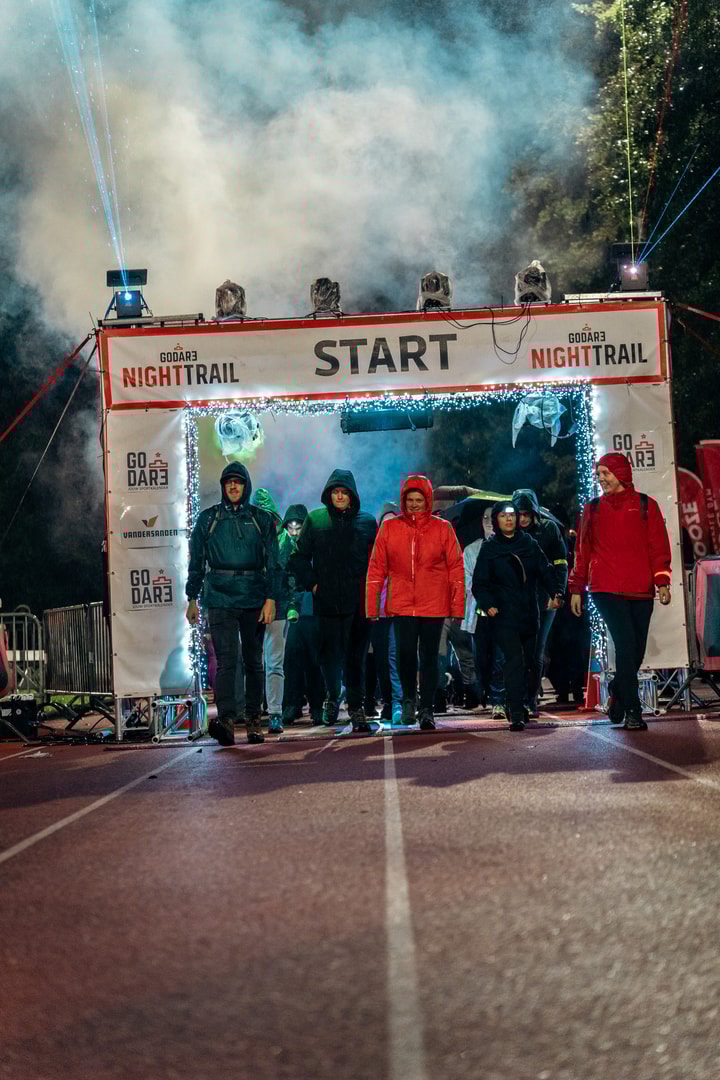 Start van de nighttrail
