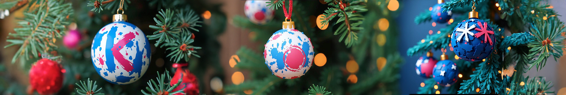 Banner voor Workshop LEGO‑kerstballen